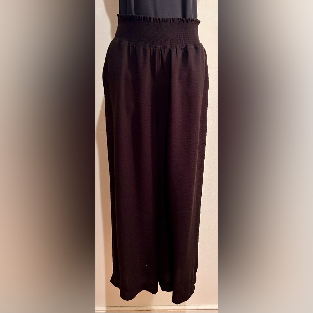 Simply Vera Vera Wang Wide-Leg Smocked Waist Pants